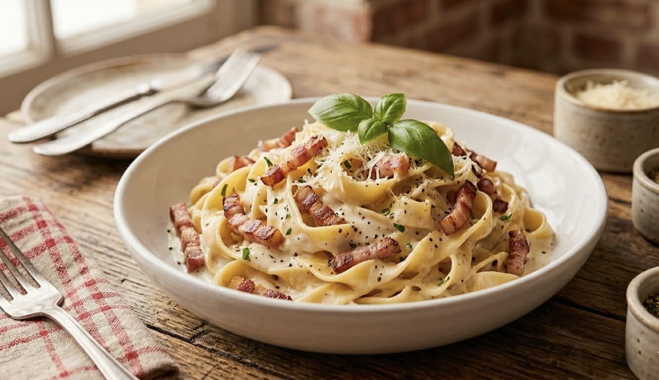 Pâtes carbonara
