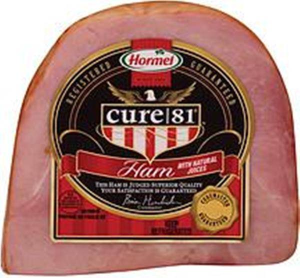 Hormel Cure 81 Boneless Quartered Ham