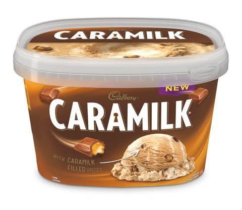 Cadbury Frozen Dessert Ice Cream, Caramel (1.5 L)