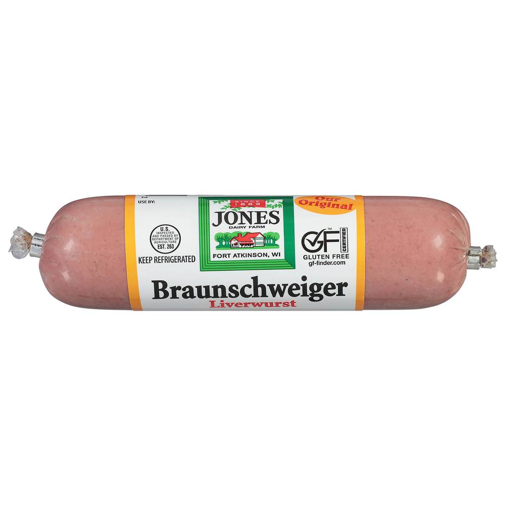 Jones Dairy Farm Braunschweiger Liverwurst