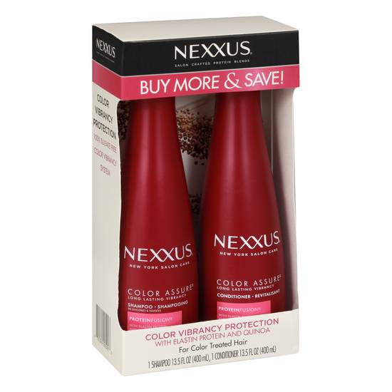 Nexxus Color Vibrancy Protection With Elastin Protein & Quinoa Shampoo & Conditioner ( 2 ct )