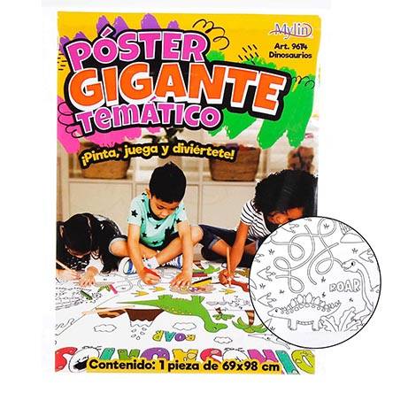 Póster Gigante Temático 69x98cm - 3