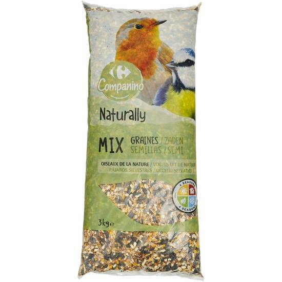 Carrefour Companino - Graines pour oiseaux