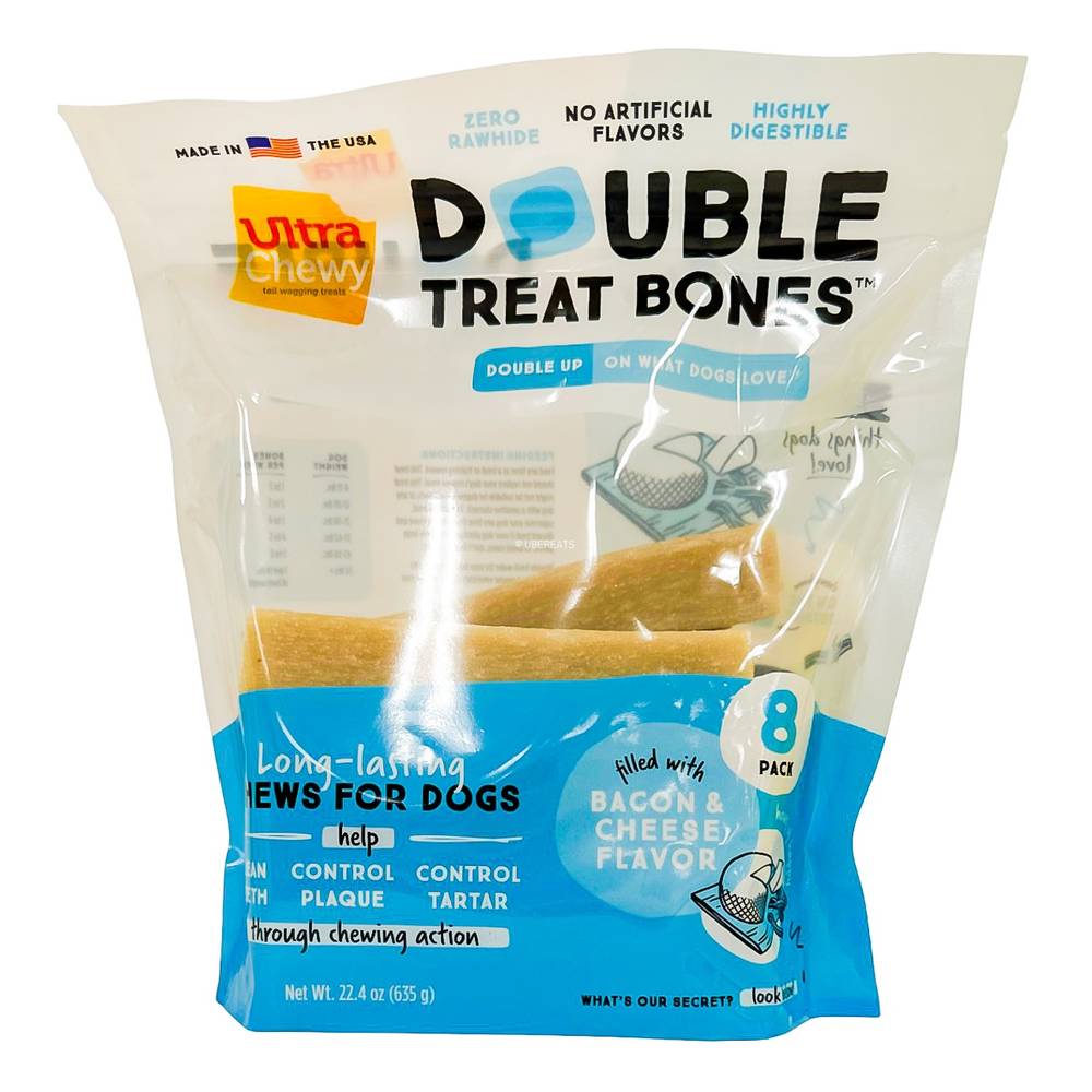 Ultra Chewy Double Bones Dry Dog Treats Value