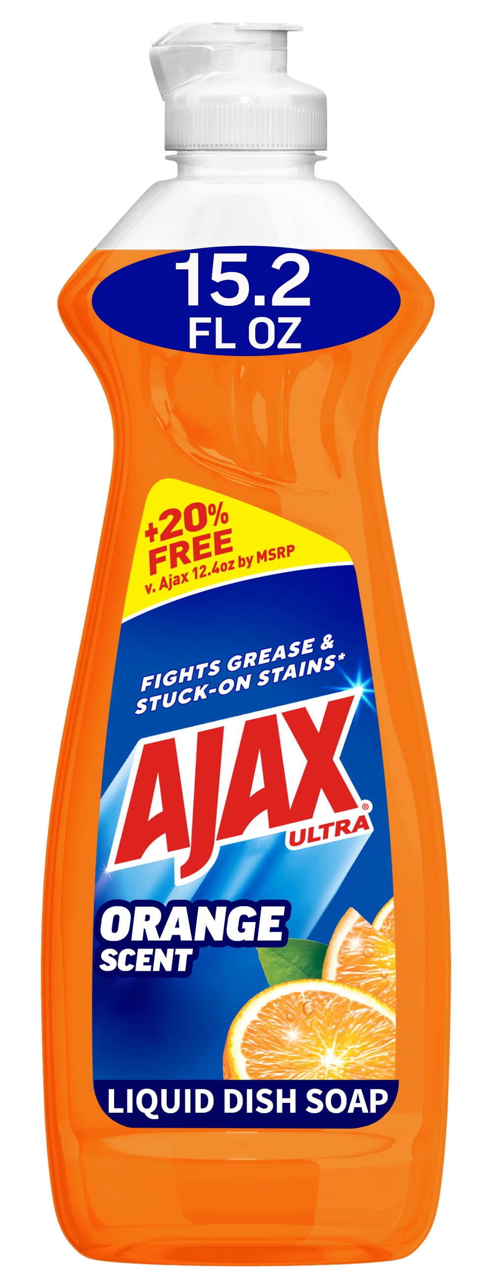 Ajax Orange Scent Triple Action Ultra Liquid Dish Soap (12.4 fl oz)