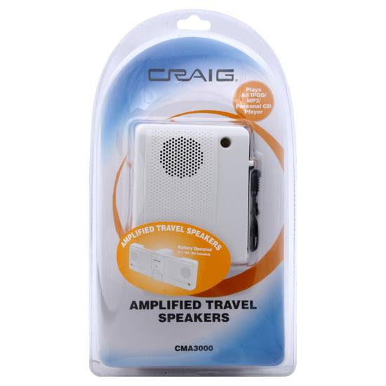 Craig Amplified Travel Speakers