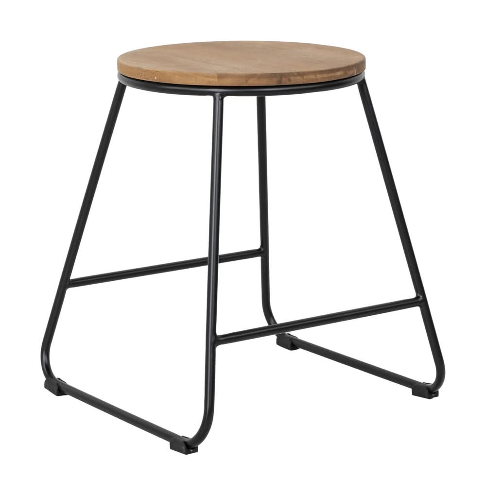 Marquee 400 x 400 x 450mm Black Coffee Stool