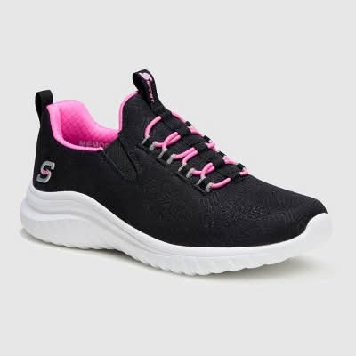 Skechers S Sport Kids Vana Sneakers, 5, Black