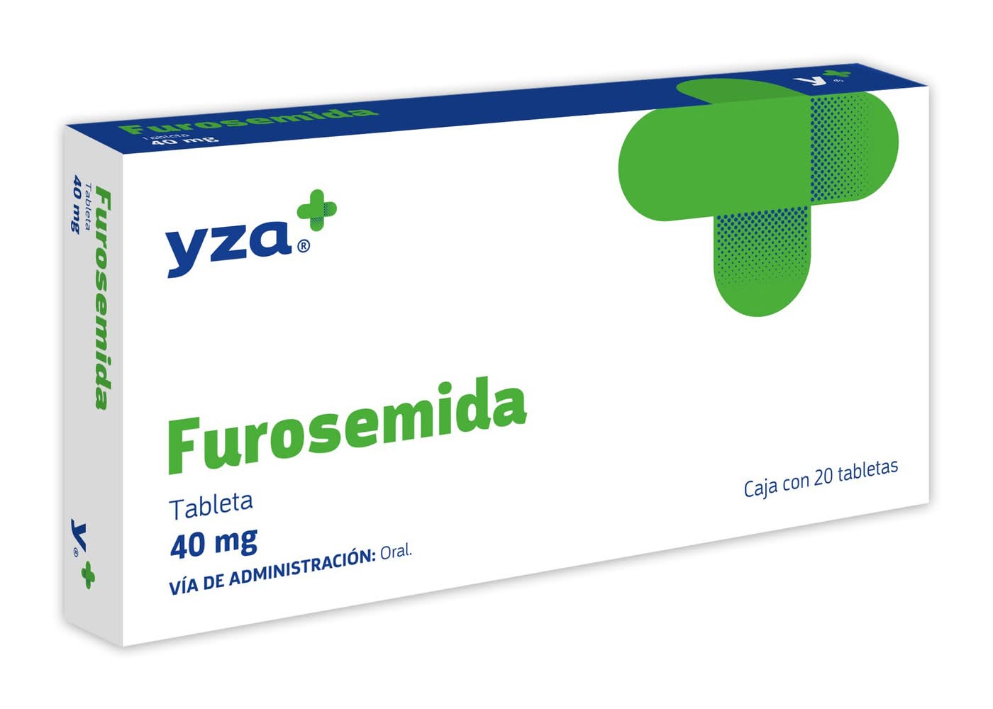 Yza · Furosemida 40 mg tableta (20 un)