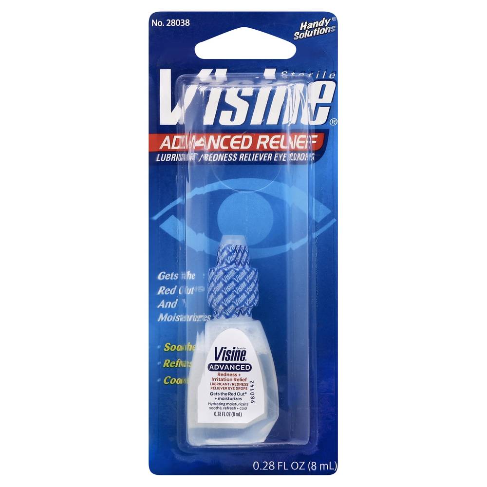 Handy Solutions Visine Advanced Relief Irritation Relief Eye Drops