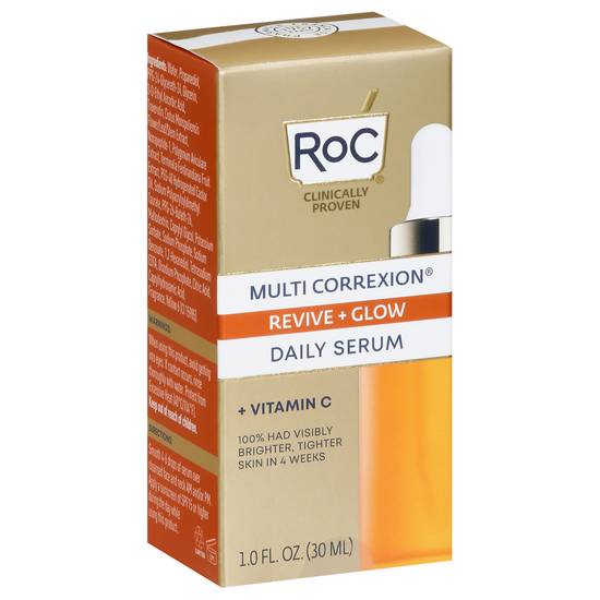 Roc Multi Correxion Revive + Glow Daily Serum + Vitamin C Box