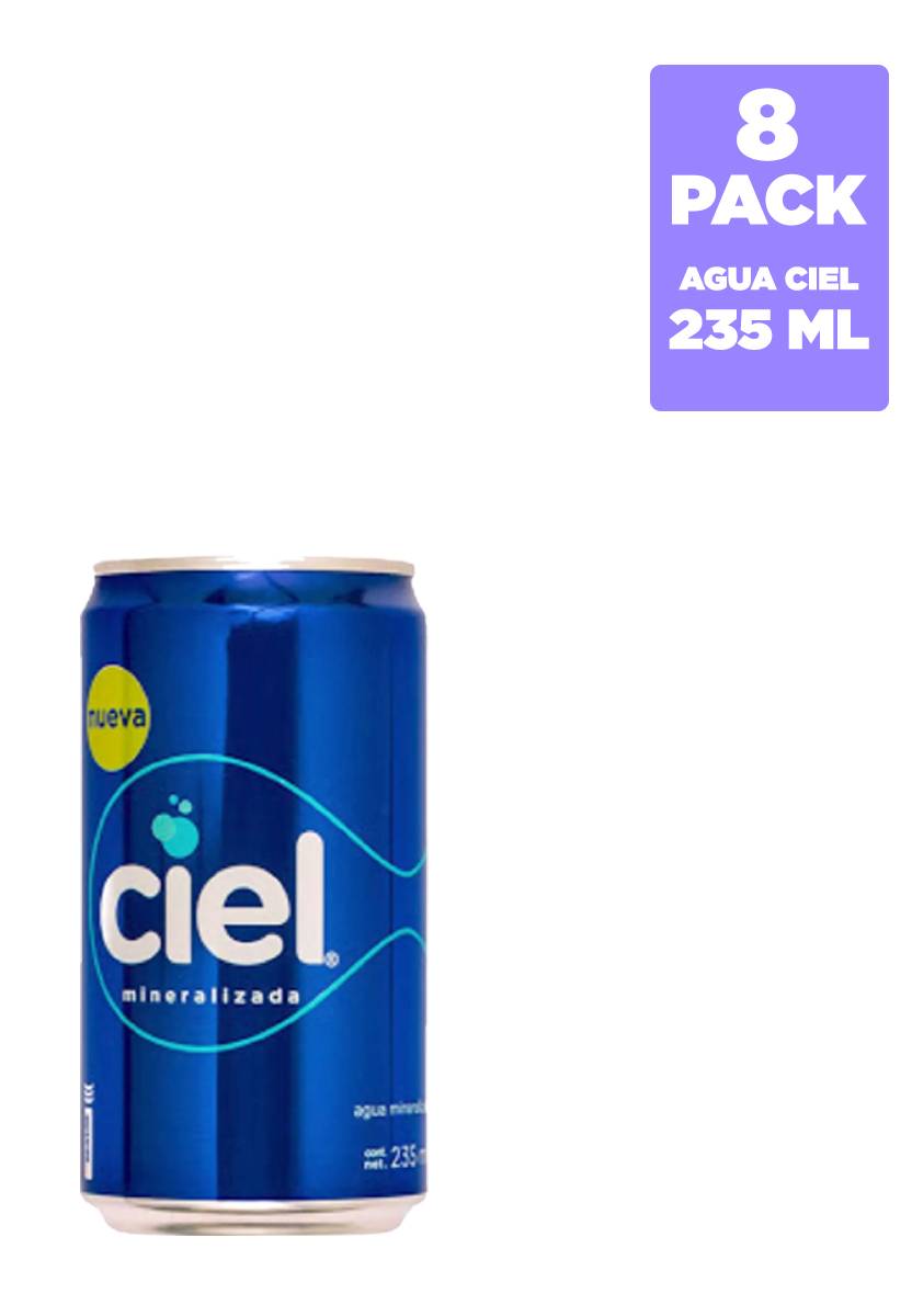 Ciel · Agua mineralizada (8 x 235 ml)