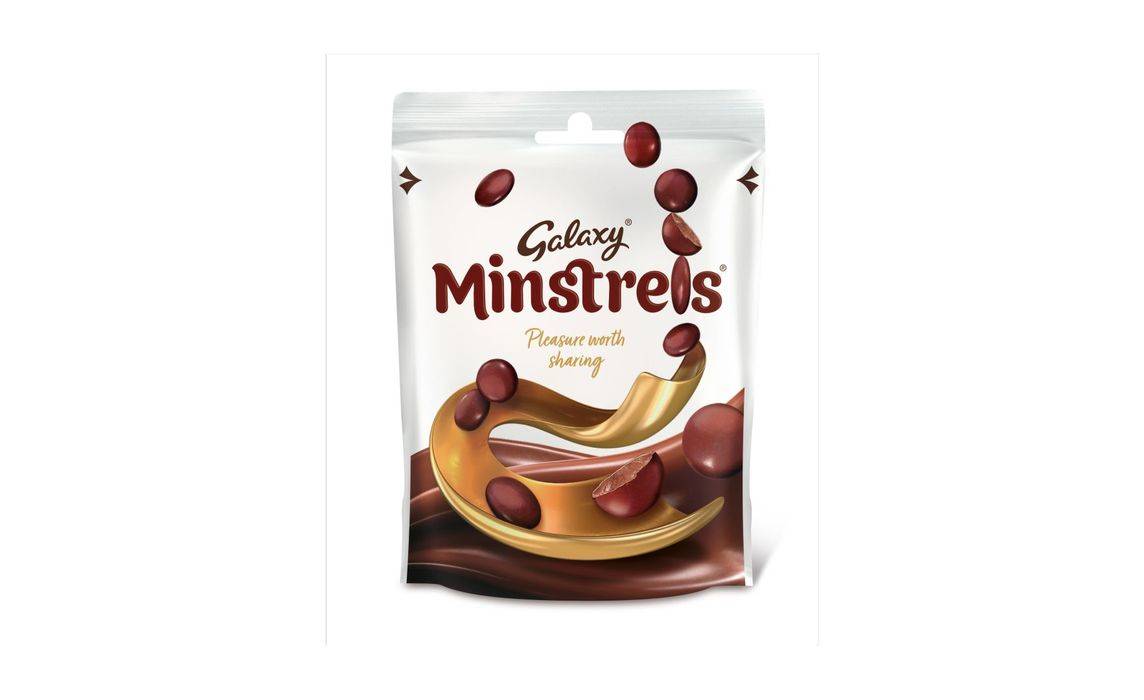 Galaxy Minstrels Milk Chocolate Buttons Pouch Bag 125g (399581)