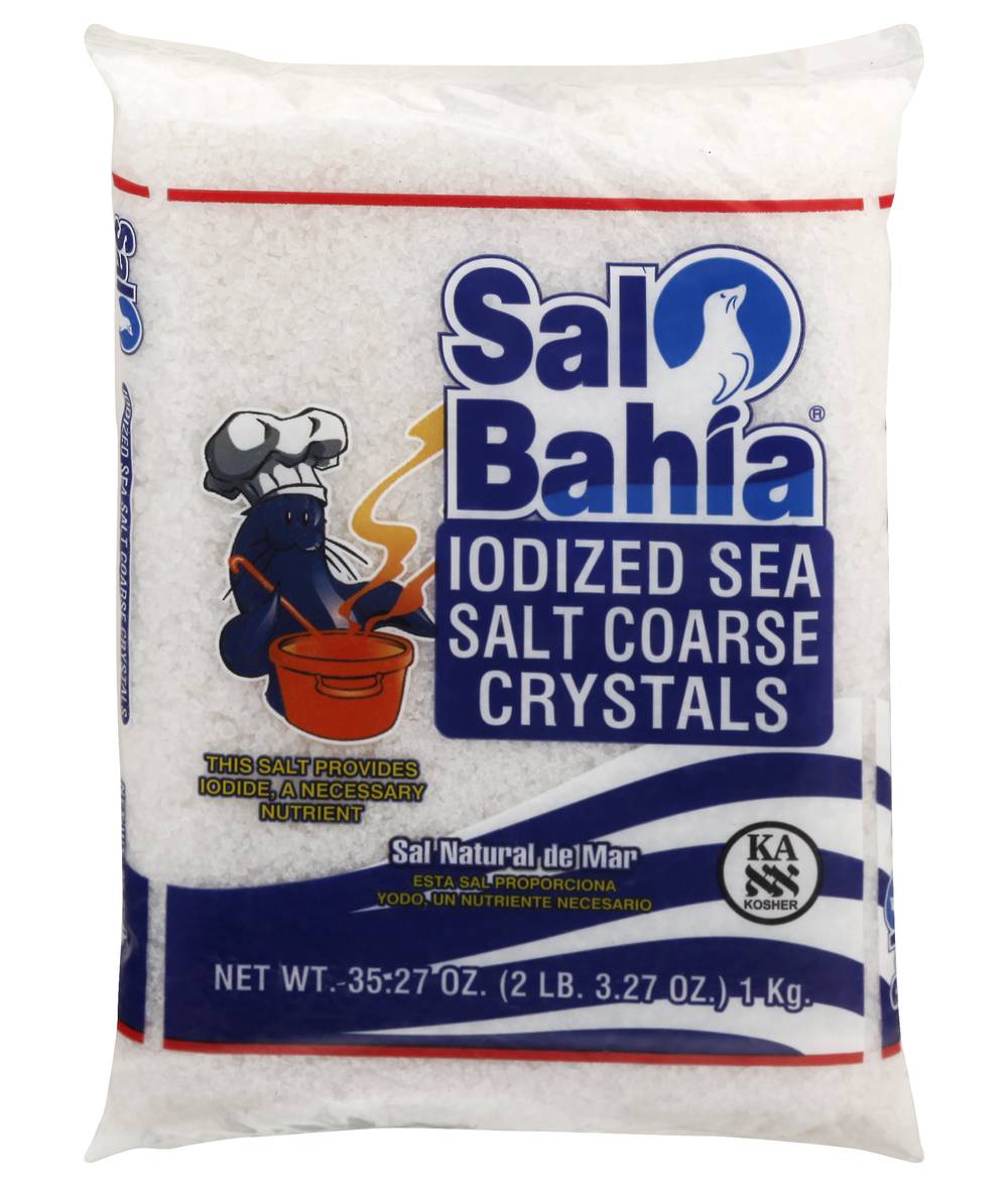 Sal Bahia Iodized Coarse Crystals Sea Salt (35.27 oz)
