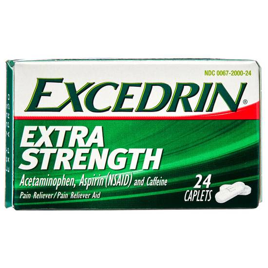 Excedrin Extra Strength Caplets 24ct