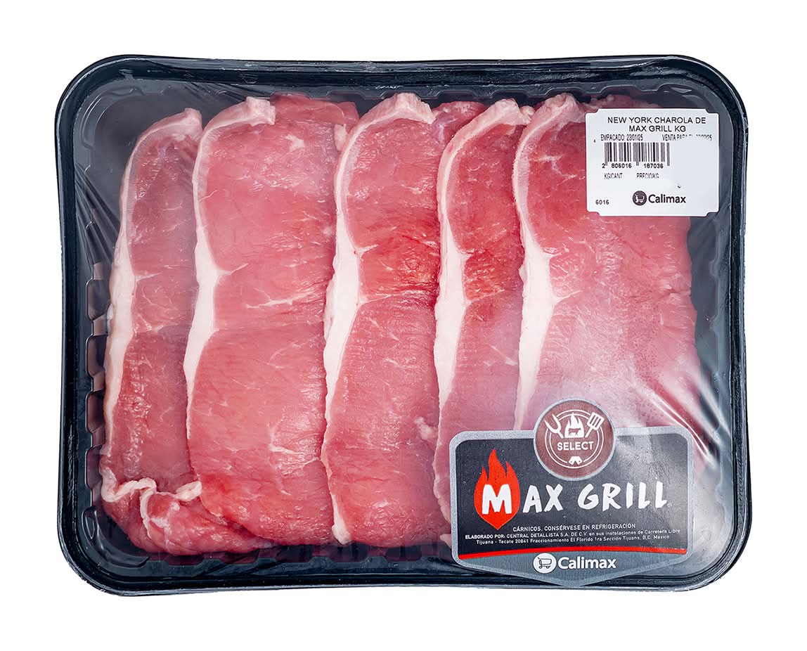 Max Grill New York charola de res (a granel)