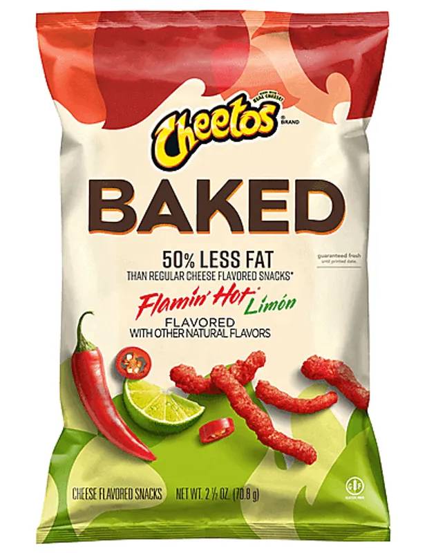 Cheetos Baked Flamin' Hot Limon