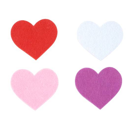 Felt Hearts Scrap Pack, 50Ct. By Creatology