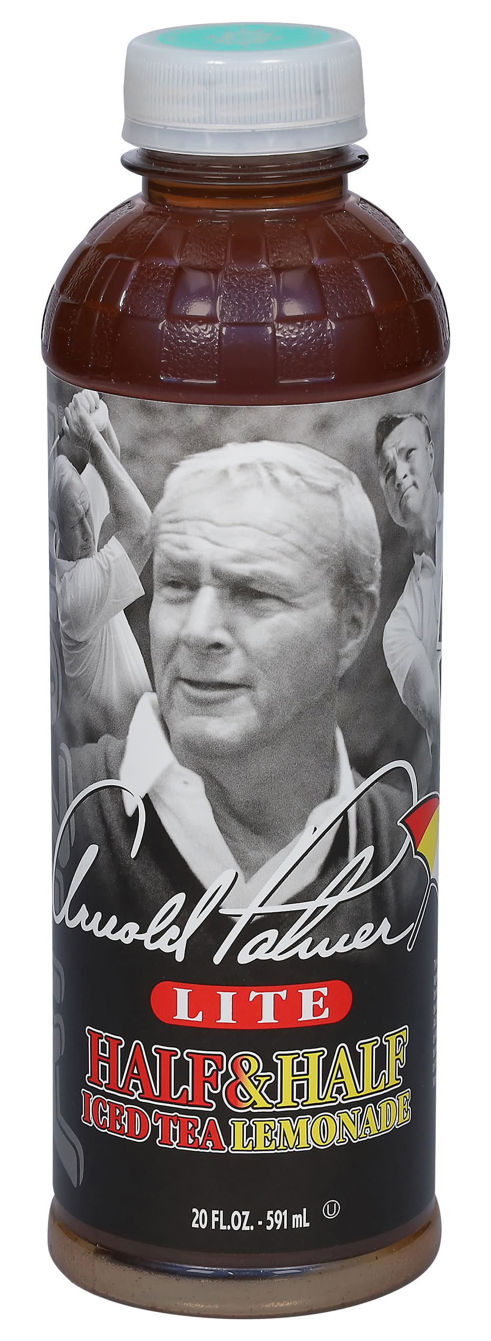 AriZona Lite Half & Half Iced Refreshing Beverage, Iced Tea Lemonade (20 fl oz)