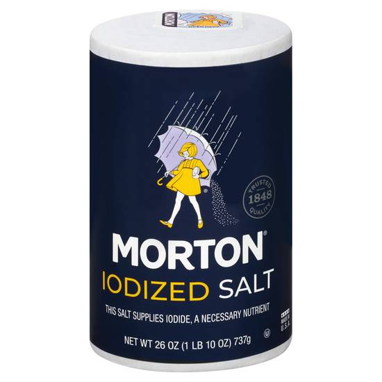 Morton Salt, Iodized,
