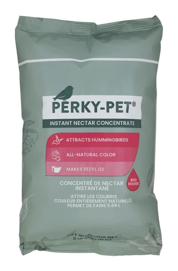 Perky-Pet 32 Oz. Red Instant Nectar Hummingbird Concentrate