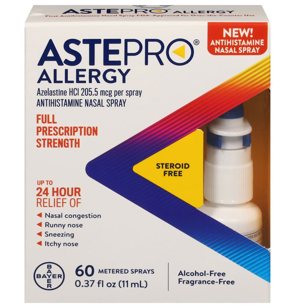 Astepro Allergy Full Prescription Strength Antihistamine Nasal Spray (0.37 fl oz)