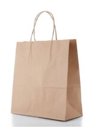 Brown Shopping Bag,  10x7x12 - 250 ct (1X250|Case of 1)