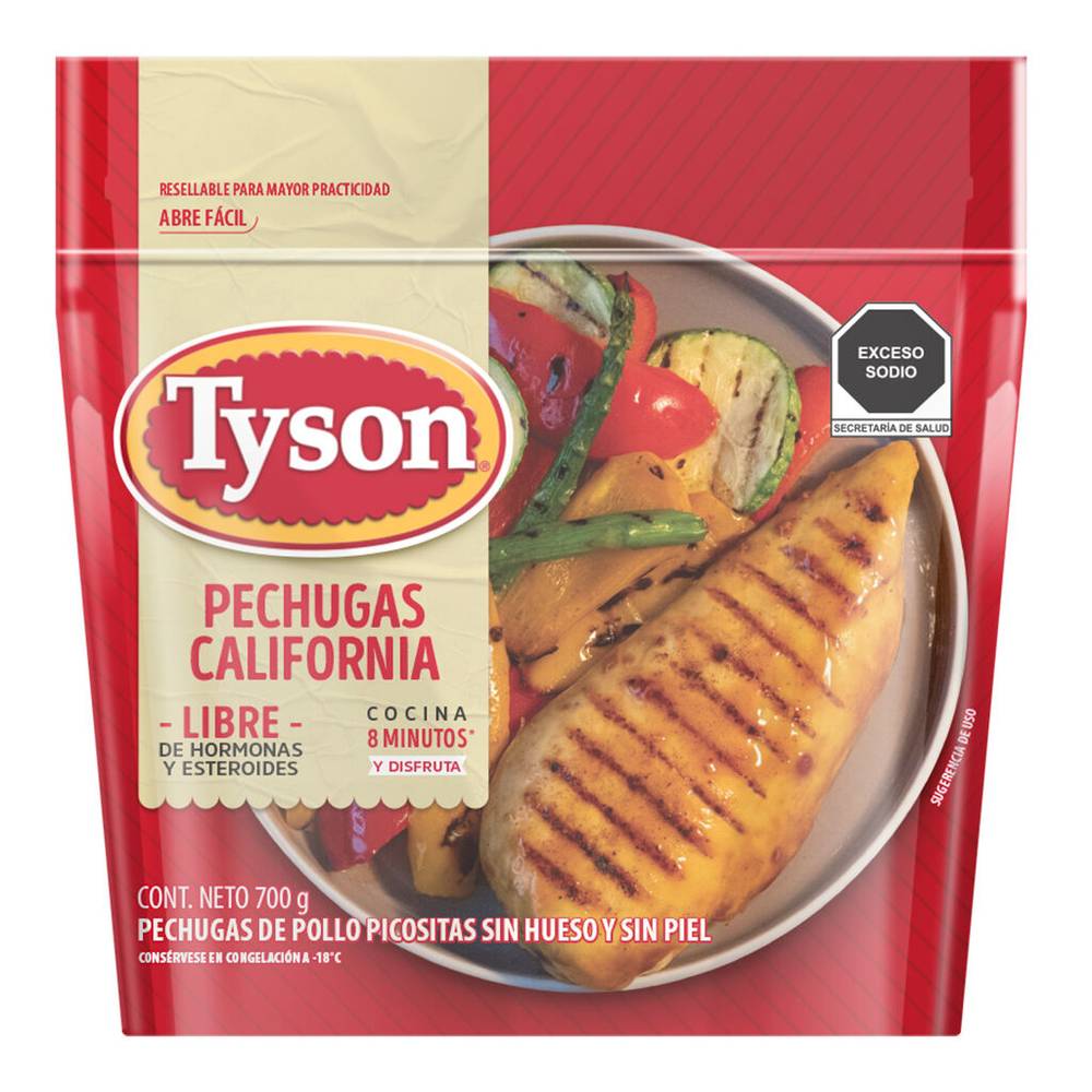 Tyson · Pechuga de pollo california (700 g)