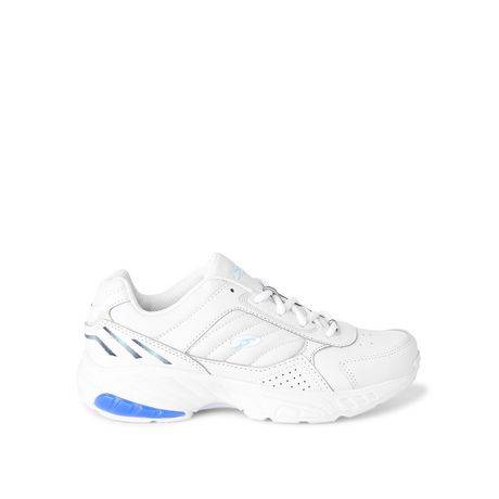 Dr. Scholl''s Women''s Lace-Up Leather Athletic Shoes (Color: White, Size: 9.5)