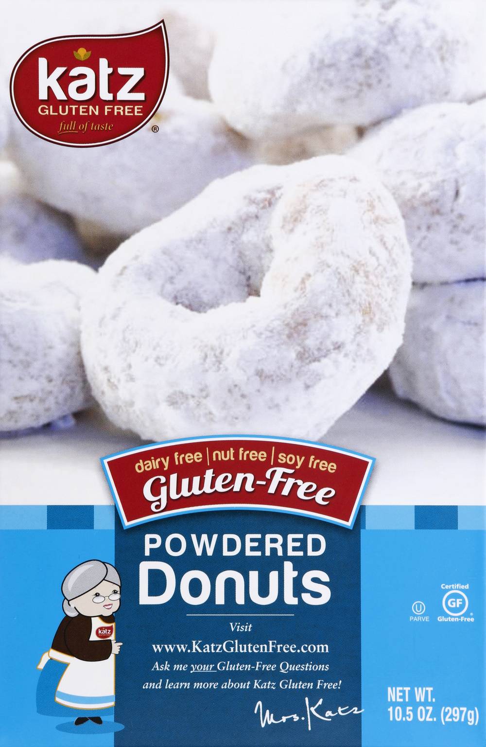 Katz Gluten Free Donuts (10.5 oz)