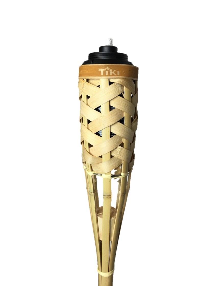 TIKI 12 oz BiteFighter R2L Torch Fuel 57-in Tan Bamboo Garden Torch | 111907740