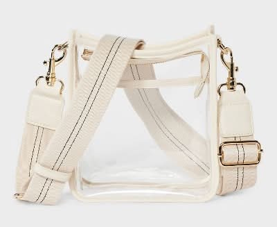 Universal Thread Everyday Crossbody Bag, Stucco Clear