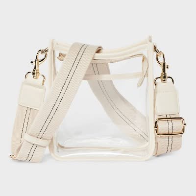 Universal Thread Everyday Crossbody Bag, Stucco Clear