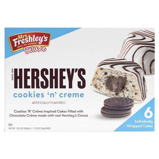 Hershey's Cookies & Creme Wrapped Cakes (6 ct)
