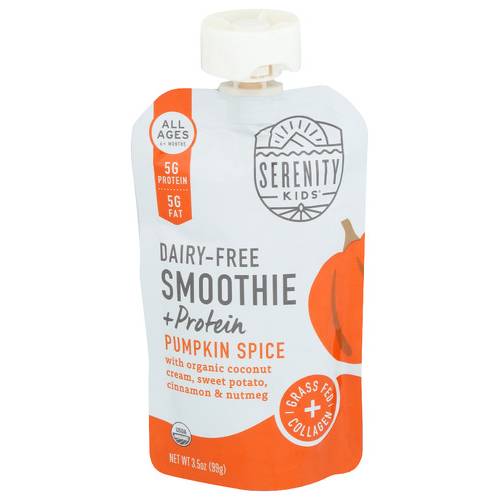 Serenity Kids Dairy Free Smoothies, Pumpkin Spice