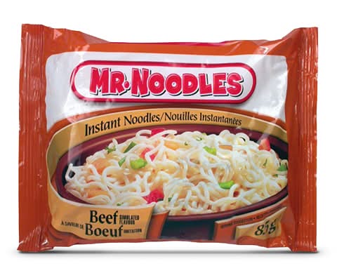 Mr. Noodles Instant Noodles, Beef (85 g)