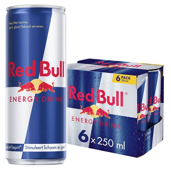 Red Bull Energy Drink 6-Pack 25 cl