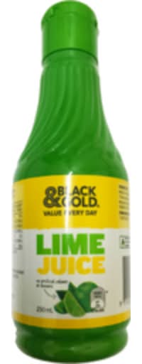 Black & Gold Juice, Lime (250mL)