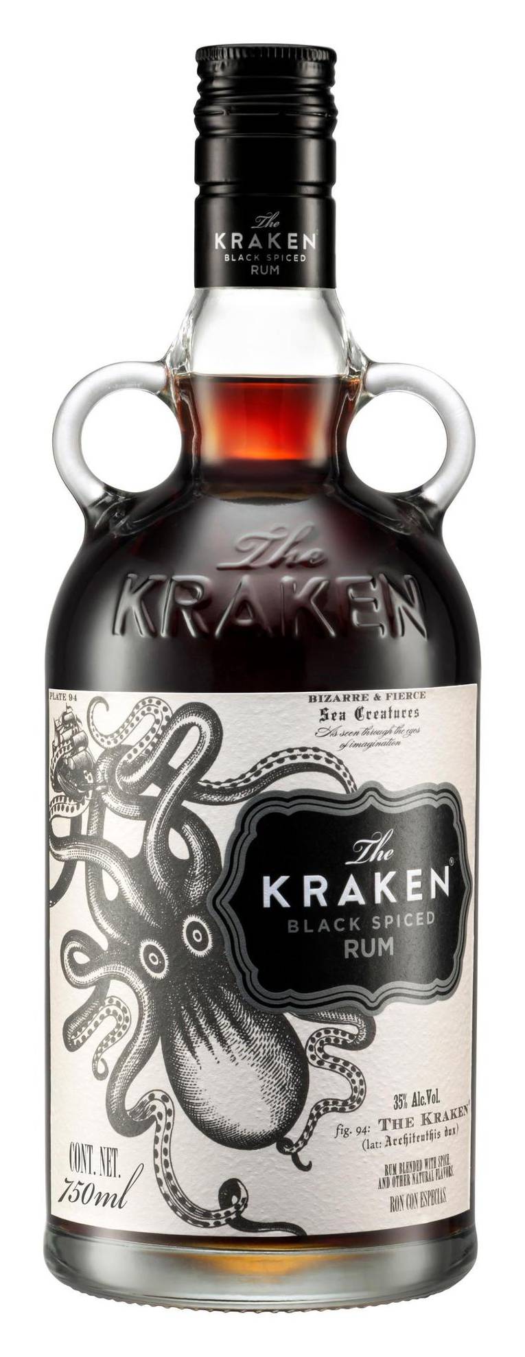 The Kraken · Ron negro especiado (750 ml)