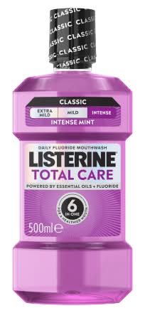 Listerine Clean Mint, Total Care 10-in-1 Benefit Mouthwash (500ml)