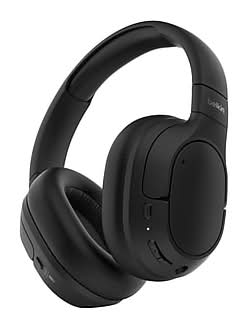 Belkin SoundForm Isolate Wireless Noise Canceling Over-Ear Headphones, Bluetooth, Black (AUD008fqBK)