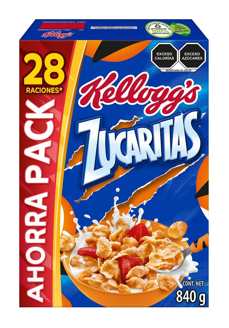 Kellogg's · Zucaritas hojuelas de maíz escarchadas (840 g)