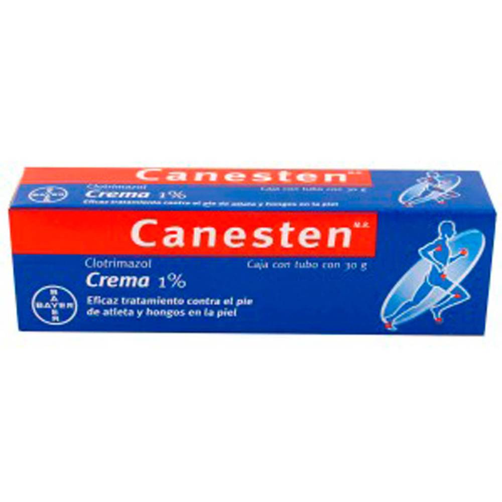 Bayer canesten clotrimazol crema 1% (tubo 30 g)