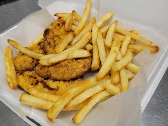 Chicken Tenders W/Fries