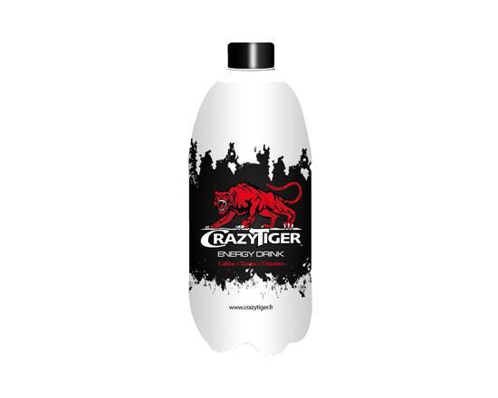 Energy Drink CRAZY TIGER - Bouteille de 1L