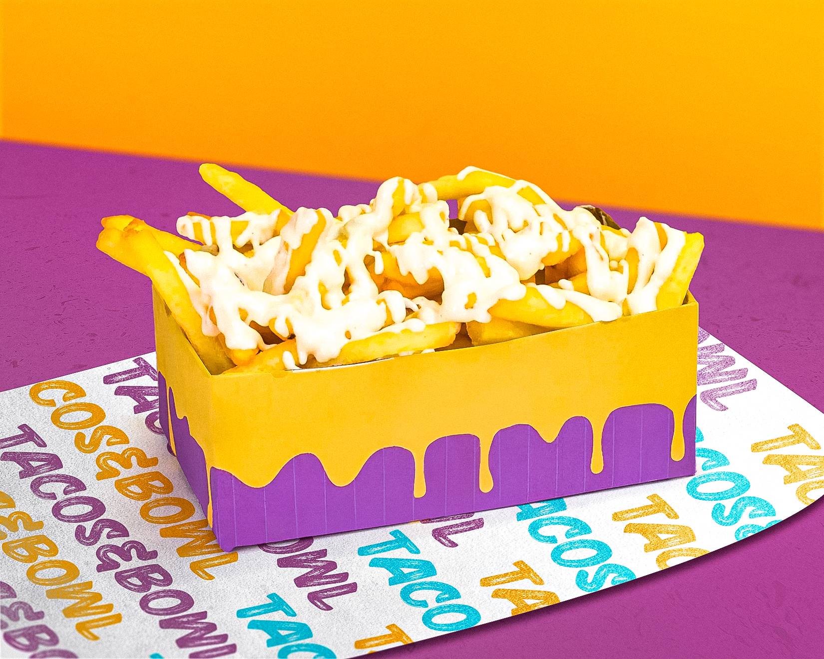 Frites à la Sauce Fromagère 🧀