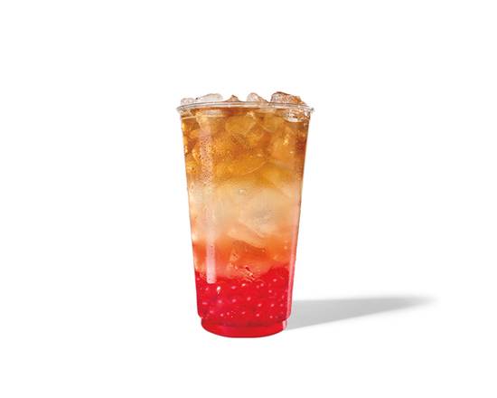 Large Lemon Razz Lemonade Tea Infusion w/ Bursting Boba