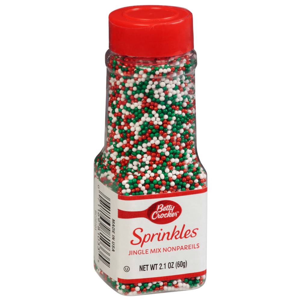 Betty Crocker Jingle Mix Nonpareils Sprinkles (2.1 oz)