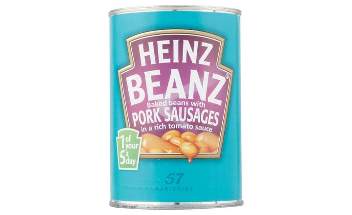 Heinz Baked Beanz with Sausages 415g (342113)