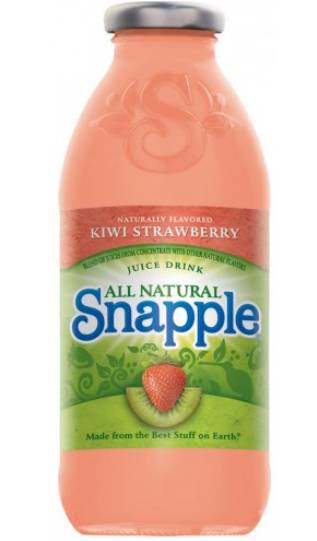 Snapple - Kiwi Strawberry  Juice, 24 Ct, 16 oz (1X12|1 Unit per Case)